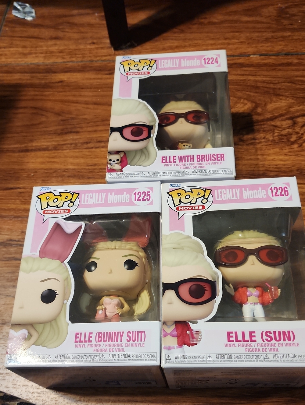 Funko Pop! Legally Blonde Trio – Pink, Red & White Accents